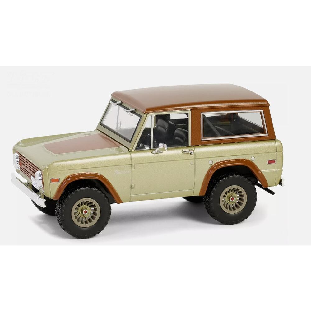 1970 Ford Bronco Gold Metallic with Brown Hood and Top "Lost" (2004-2010 - Picture 2 of 2